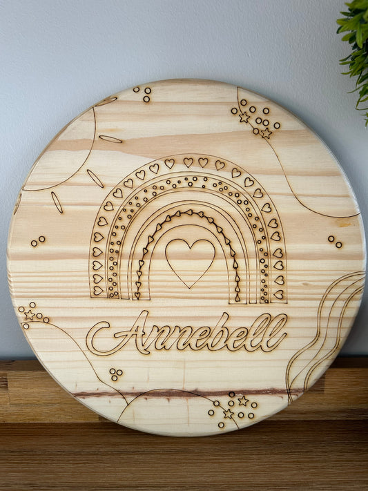 Personalised Pastel Rainbow