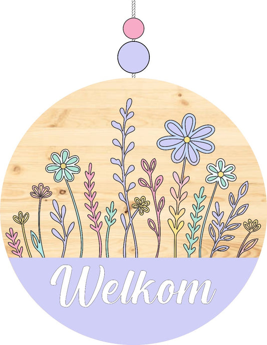 Welkom Floral Purple