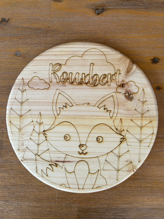 Personalised Funky Fox