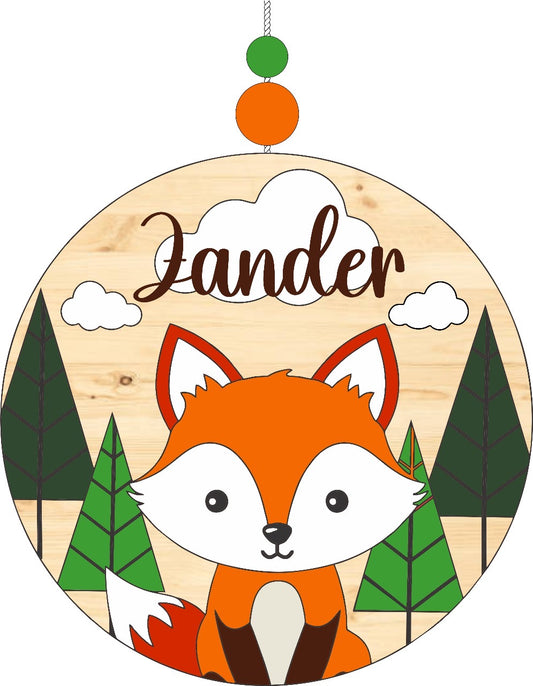 Personalised Funky Fox