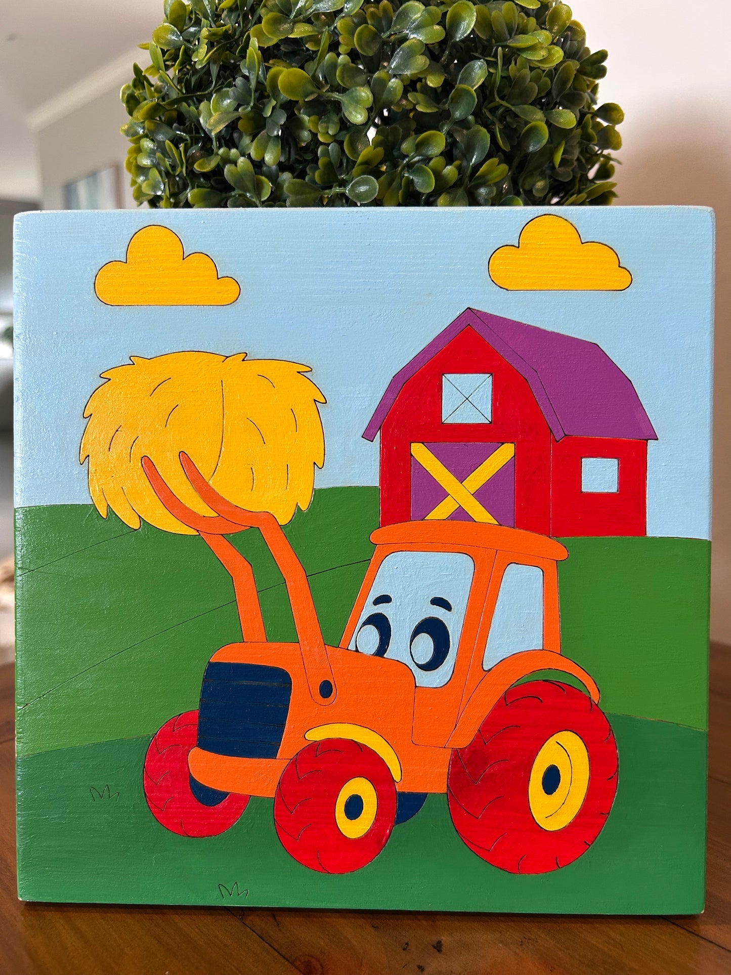 Happy Farm Tractor