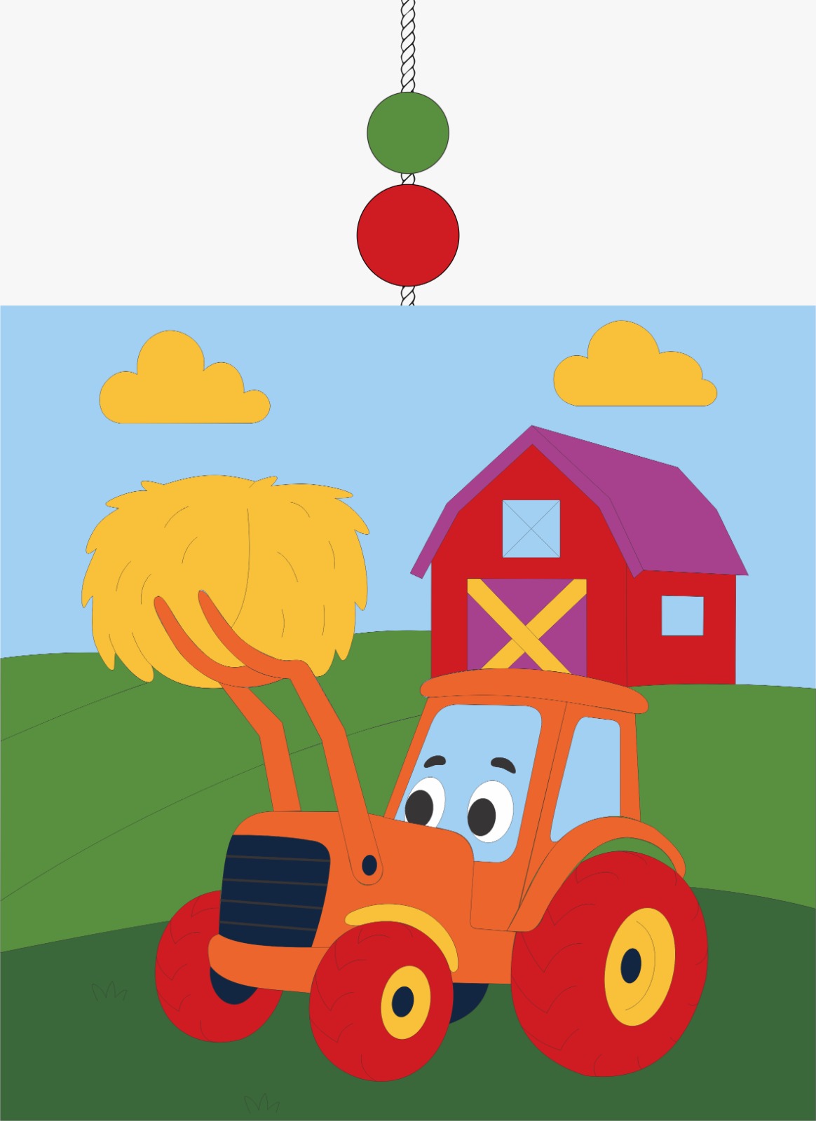 Happy Farm Tractor